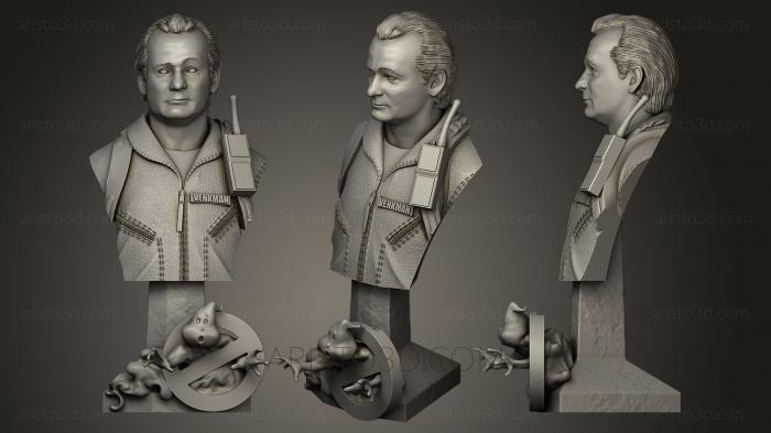 Busts and bas-reliefs of famous people (BUSTC_0223) 3D model for CNC machine